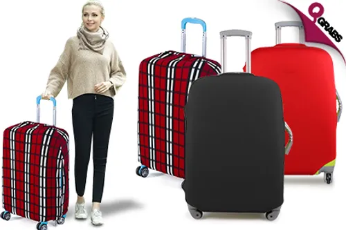 From QR39 Protect your baggage with Stretchable Luggage Covers - choose from Three Designs! (Up to QR100 Value)